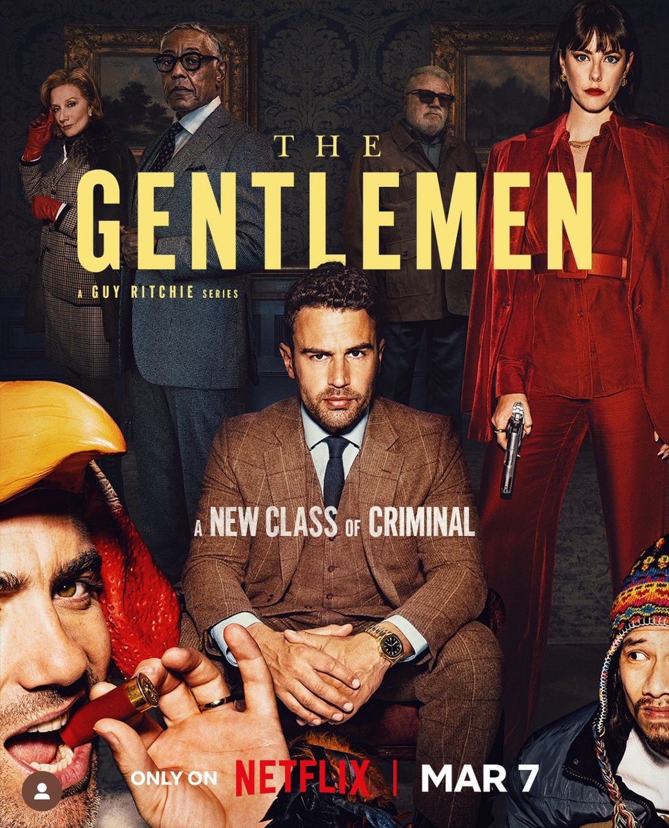 Hey, you know what, The Gentlemen on Netflix is huge fun - a very pleasant surprise to be laughing so much while enjoying a classic Guy Ritchie ‘Geezers & Toffs’ mashup