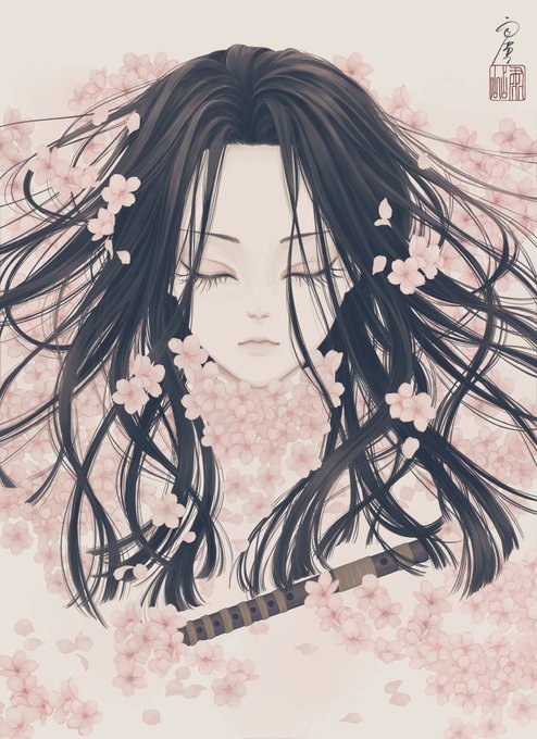 「androgynous flower」 illustration images(Latest)