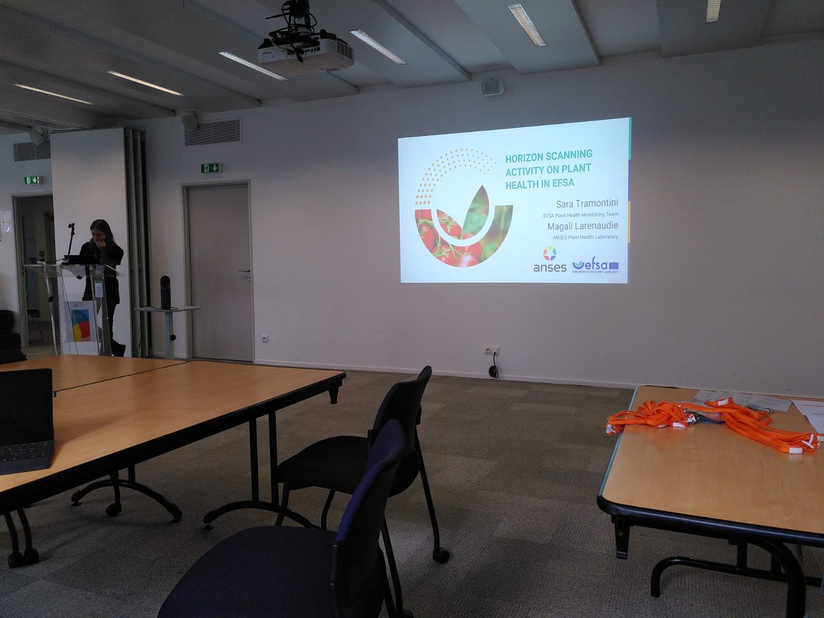 ⏲️Everything is ready to welcome the participants to the “First International Workshop on #HorizonScanning in #PlantHealth”. 👉🏼The meeting will be a #HybridEvent co-organised by @Anses_fr and @EFSA_EU and chaired by Brian Doherty from @EU_ScienceHub ▶️▶️Stay tuned on #HSPH24