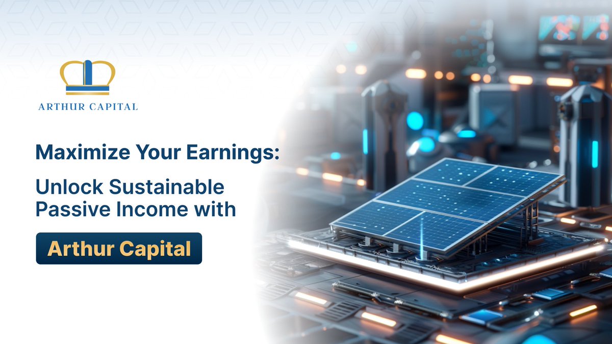 Boost your returns with Arthur Capital! Enjoy a >5% annual bonus through our utility token, combining cutting-edge technology with eco-friendly investments. Ready to earn passive income effortlessly? 🌜💰 
#PassiveIncome #ArthurCapital #SustainableFuture