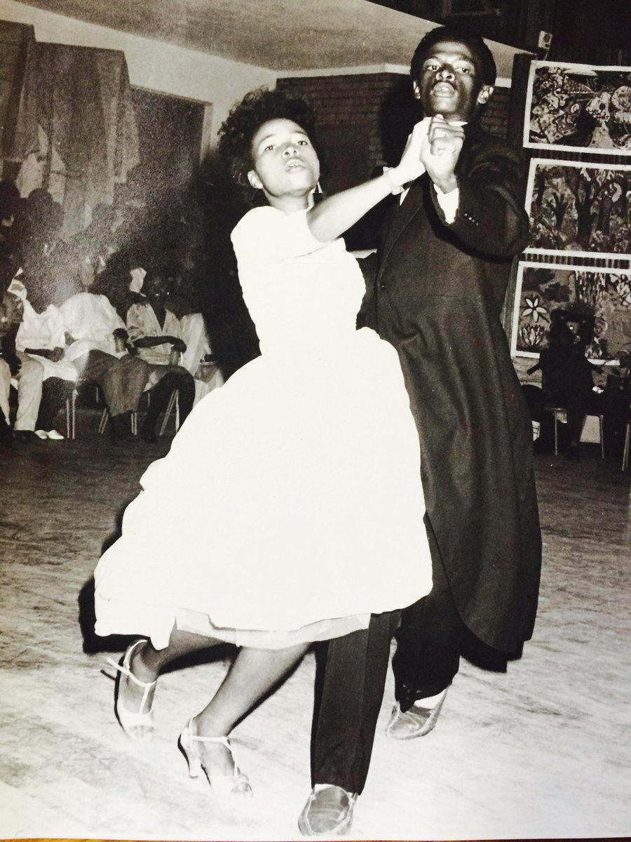 I love dancing and what many don’t know is that I was a competitive dancer at varsity. This picture was taken in 1985 as a second year at the University of Bophuthatswana doing a demonstration during one of the varsity events. I did both ballroom & Latin American dance. During my