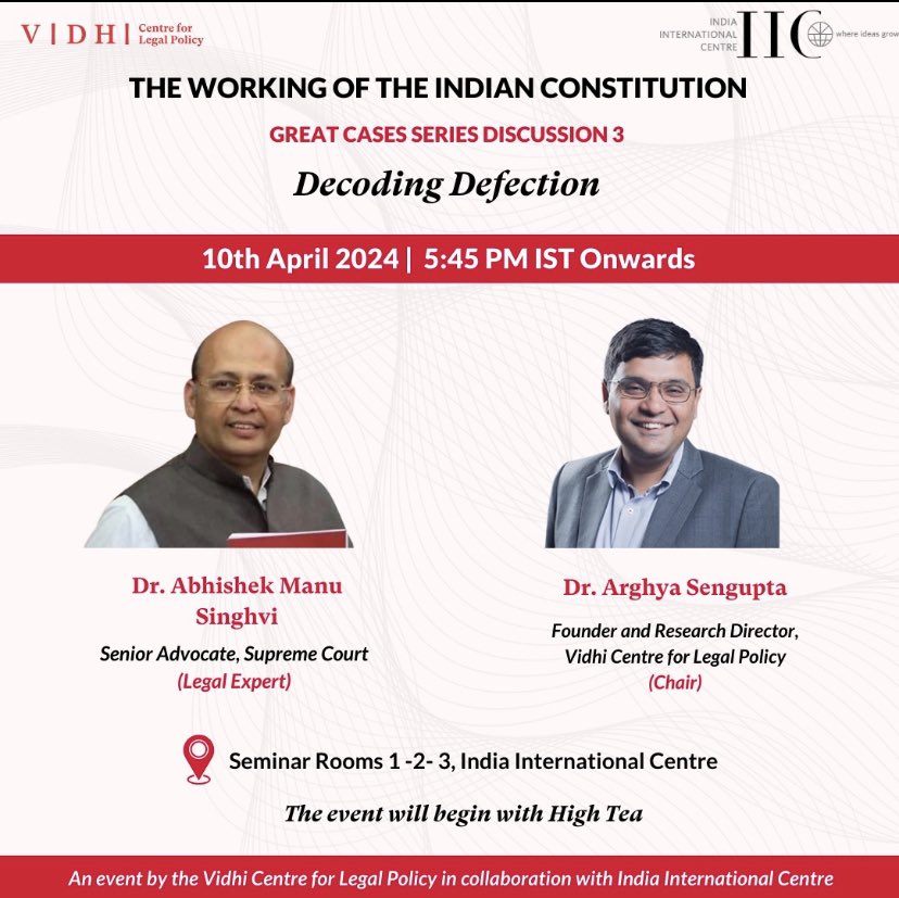 It’s election season so it’s also defection season. Candidates without tickets are switching over now, and many more will surely defect once elected. How can this disease of defection be eliminated? Is the law up to the task or is this a question of political morality? And why is…