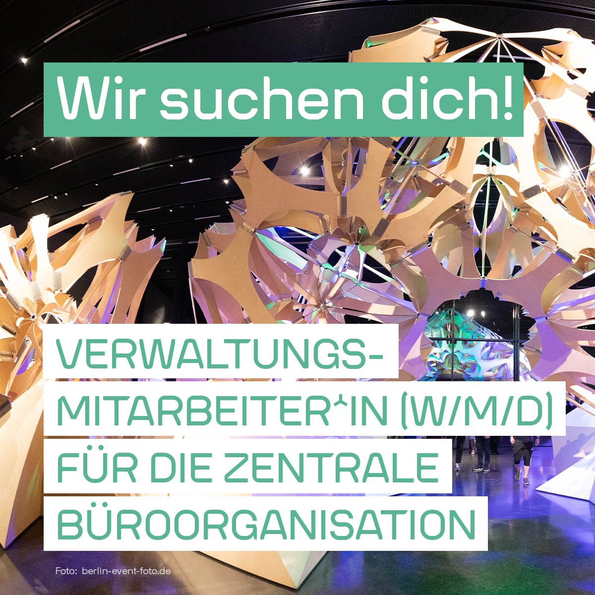 Wir suchen ein Organisationstalent, das mit Herz und Verstand die übergeordneten Verwaltungsabläufe der Gesellschaft steuert. Bewirb dich jetzt als Verwaltungsmitarbeiter*in (w/m/d) für die zentrale Büroorganisation im Futurium: futurium.de/de/jobs/verwal… #jobs #jobsinberlin