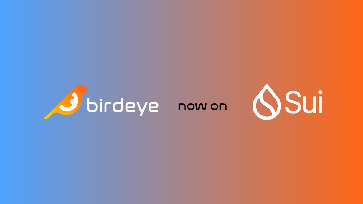 BIRDEYE NOW SUPPORTS SUI NETWORK! We’re excited to announce that Birdeye’s data is now covering @SuiNetwork! This expansion will help users of Birdeye and Sui access precise crypto trading data on Sui in a unified interface. Learn more about Sui and our DEX partners🧵👇 (1/8)
