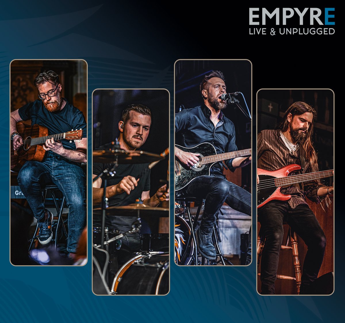 𝗡𝗘𝗪 𝗔𝗟𝗕𝗨𝗠 𝗣𝗿𝗲-𝗼𝗿𝗱𝗲𝗿 𝗶𝘀 𝗼𝗽𝗲𝗻!
We will release our new album 'Live & Unplugged' on May 17th and you can pre-order it now, only at: empyre.co.uk/preorder

#newalbum #empyre #liveandunplugged #rock #acoustic #unplugged #PreOrder #preordernow