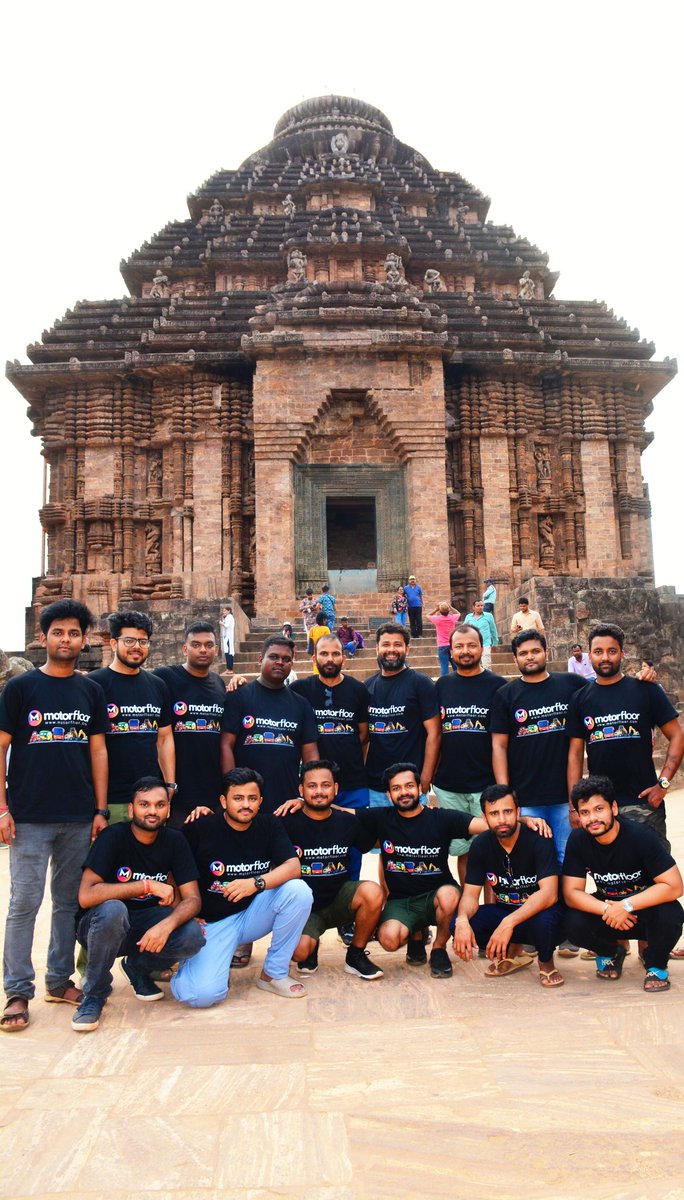 motorfloorindia's tweet photo. At Konark Sun Temple, Odisha. https://t.co/Lb4RbE1Q0h