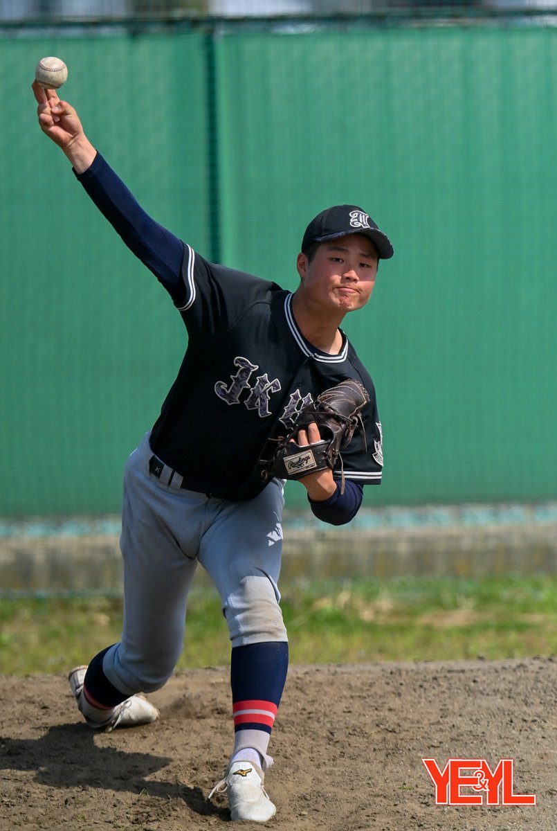 4/7OP戦対山形城北（山形城北G） やはり ここに入ってしまうと格が違うなぁって二人😆 ＃岡田優吾 選手（3年生）と ＃濱田大輔 選手