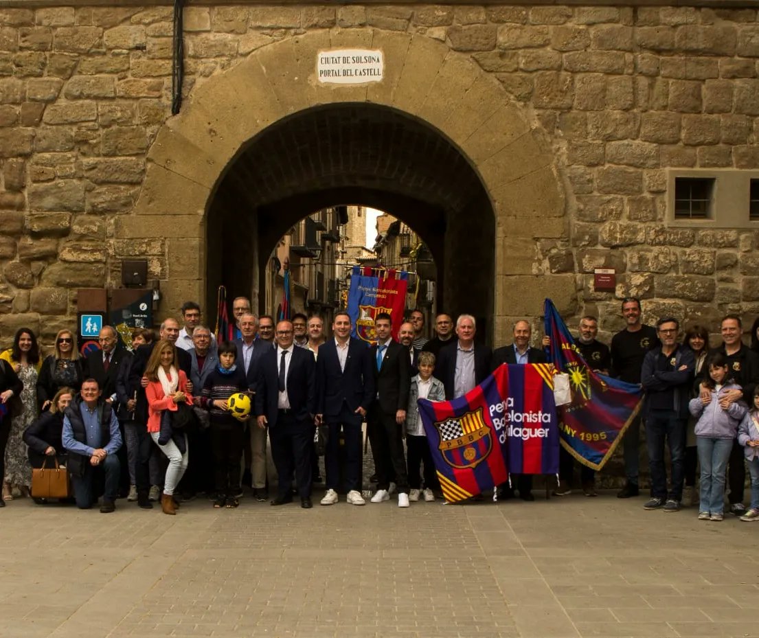 40 Aniversari de la Penya Barcelonista Solsona i Comarca ❤️🔵
#SolsonaPenyaFCB 
#Solsona 
#FemBarçaFemPenya