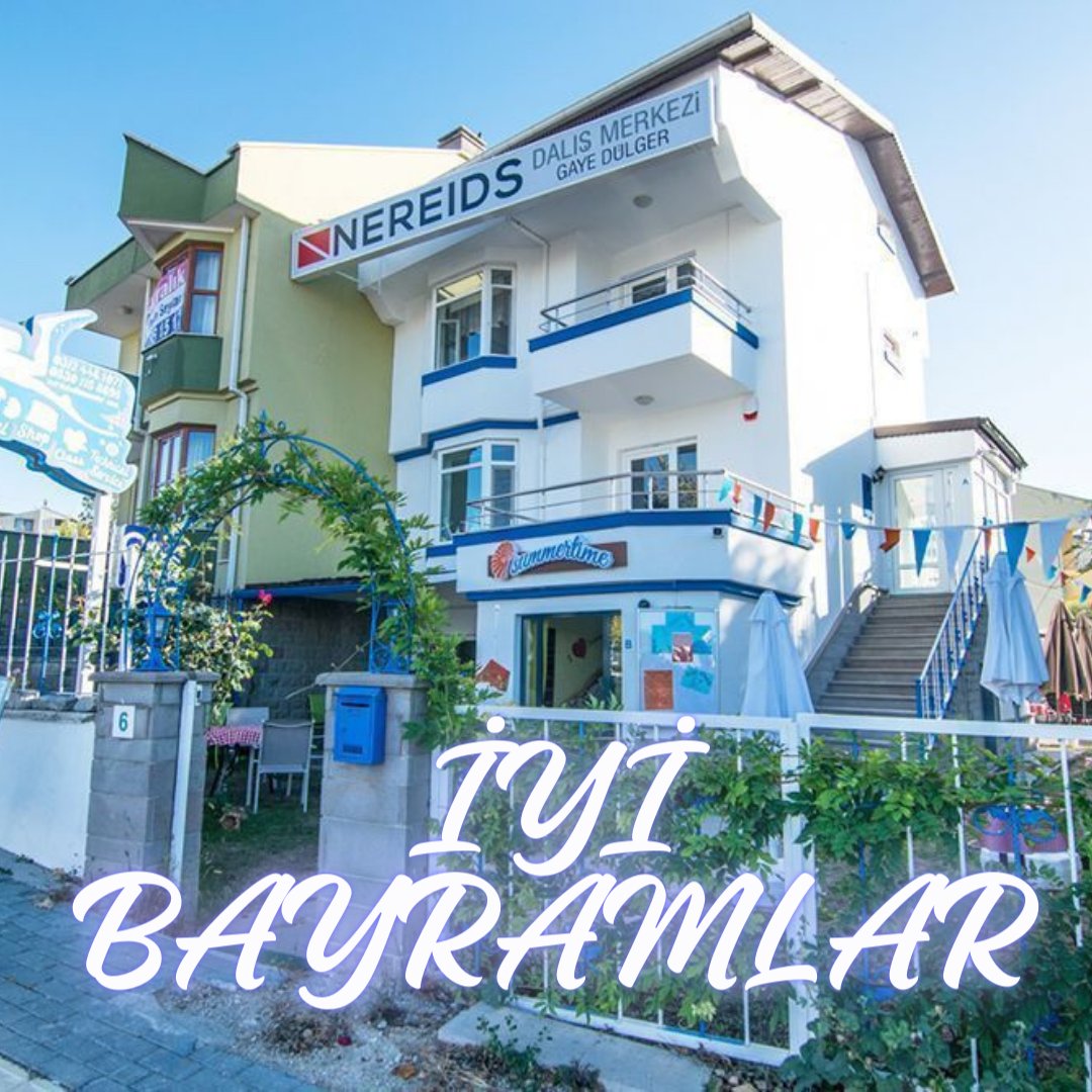 Nereids ailesi sevdiklerinizle mutlu bayramlar diler. 🐳🐠👌🏻