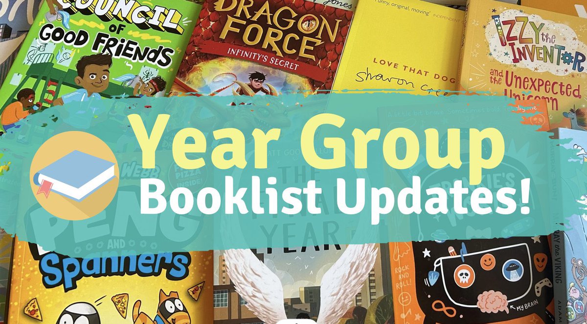 🎉🚀ONE WEEK TO GO ! 🚀 🎉 We can’t wait to launch our updated Year Group booklists next week! 🚀 Newly published books & lesser-known gems among familiar favourites 🚀 More graphic novels than ever 🚀 New-style posters & checklists 💥PLUS an exciting giveaway to celebrate!