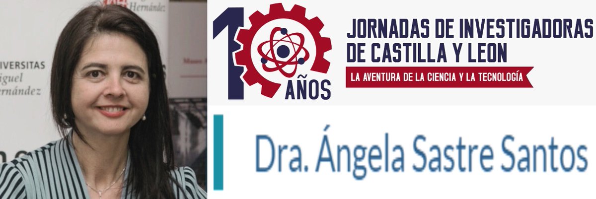 Cientificas_CyL's tweet photo. ¿Conoces a nuestras conferenciantes senior? 

👩‍🔬@A_Sastre_Santos nació en Mudrián (Segovia)

👩‍🎓Es catedrática de Química Orgánica en @UniversidadMH 

🔬Trabaja en la síntesis de sistemas moleculares y supramoleculares electroactivos con aplicaciones nano y biotecnológicas. https://t.co/Fpa1jRu9lv