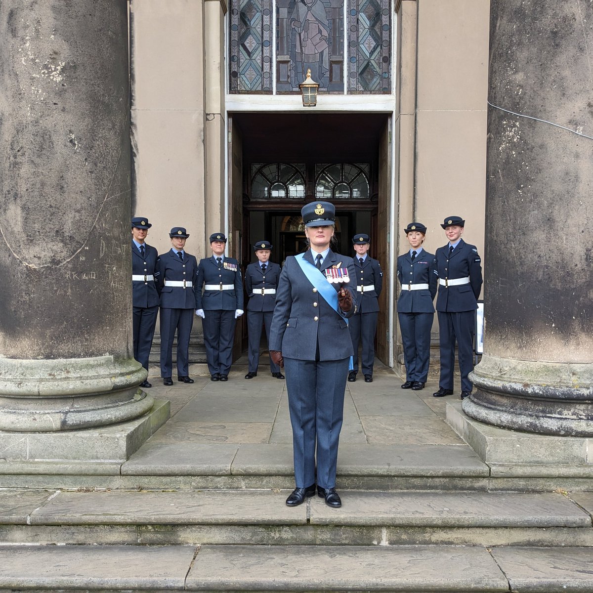@RAF_Shawbury was honoured and privileged to provide an all female Guard of Honour at the funeral of 107 year old veteran Rose Davies yesterday. Here is a reminder of an interview with this incredible lady.