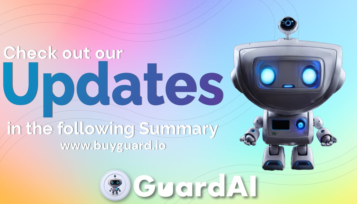 Guard AI Update We just realized that we haven't announced this yet: Over the past 5 days, we conducted secret buybacks and purchased an additional 1.5% of the supply. We have already executed buybacks worth approximately $35,000, which will enable us to continue marketing, KOL