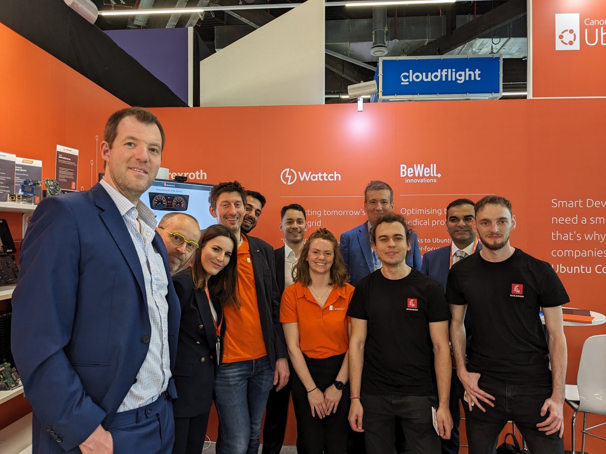 🤖 Embedded World 2024 starts today!

Come and find us over the next three days at booth 4-354 to hear more about how Ubuntu is supporting IoT and edge developers. 

#EmbeddedWorld #UbuntuCore #IoT