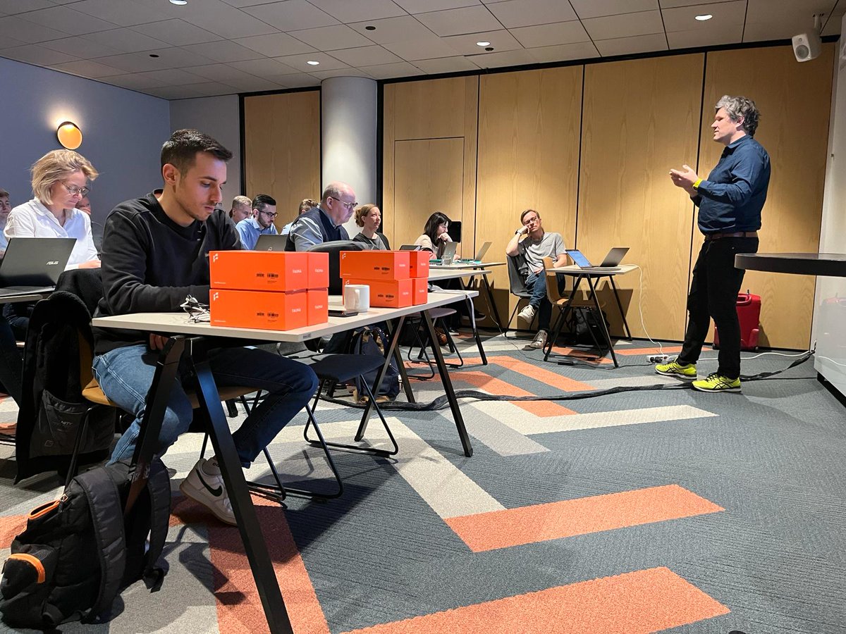 The 5th #letheproject Consortium Meeting has officially started!
A special thanks to <a href="/stenhanke/">sthanke</a> (from <a href="/fh_joanneum/">FH JOANNEUM</a> ) for setting the pace with an insightful presentation on the Lethe project status.
Also a special thank to @THL for hosting and organizing this Consortium Meeting.