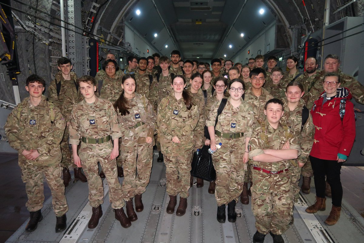 Last week our Air Cadet Liaison Team organised an air experience flight onboard an Atlas for RAF Air Cadets, hosted by LXX Sqn. We hope everyone enjoyed the flight, and remember the trip for years to come! Find out more about the RAF Air Cadets: raf.mod.uk/aircadets/