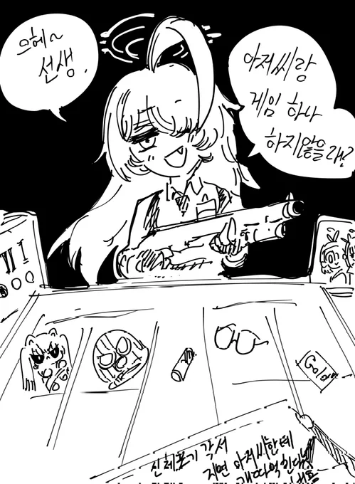 #ブルアカ 

Blankshot Roulette 