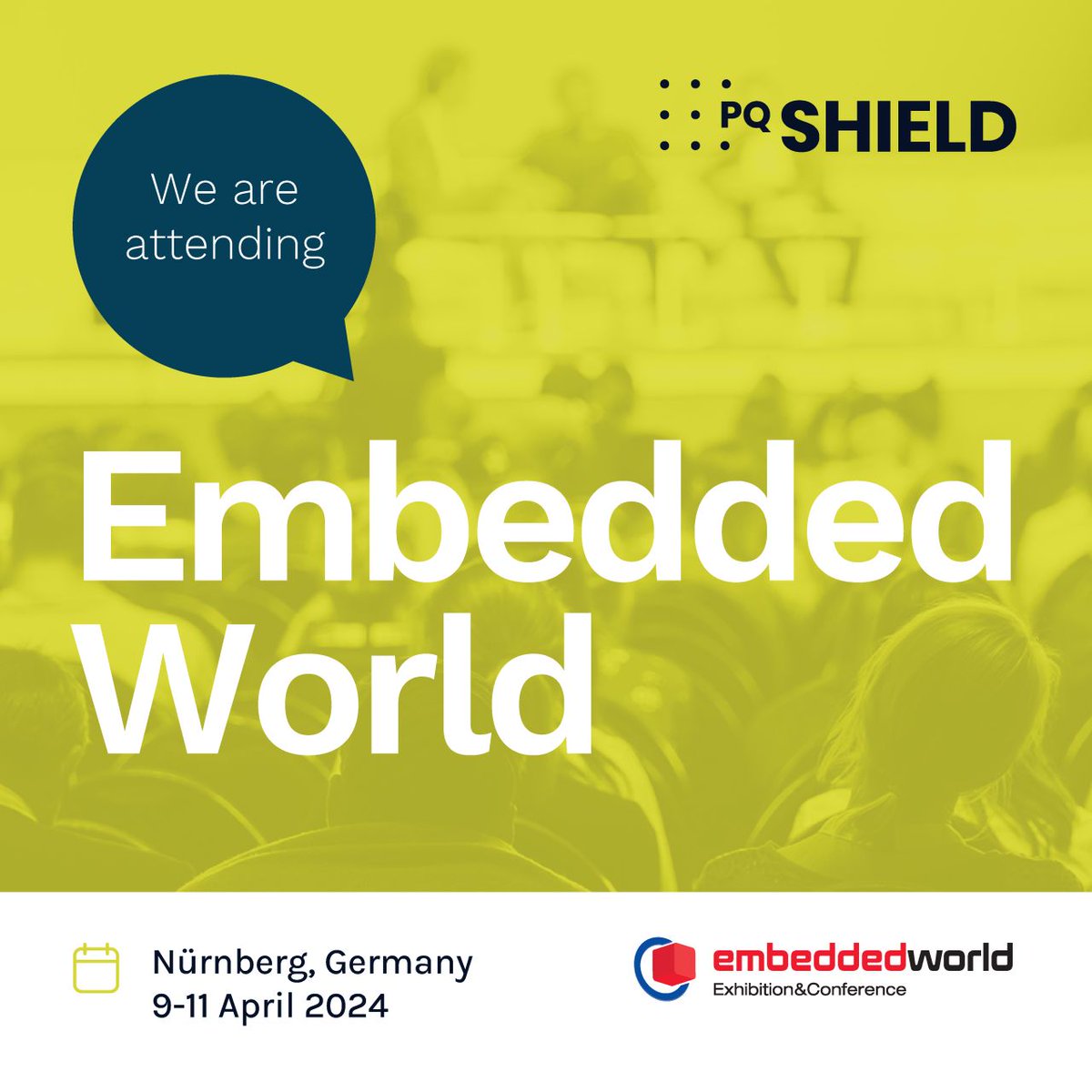Our Sales Director Europe Burkhard Jour will be attending Embedded World until the 11th April 2024. We hope to see you in Nürnberg too! #cryptography #cybersecurity