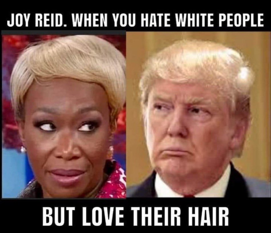 @thereidout @JoyAnnReid @DavidJollyFL @TheRevAl @SenWarren @PeterBeinart @jemelehill @thereidout …..Bald, fat racist hag!!UGH!🐷