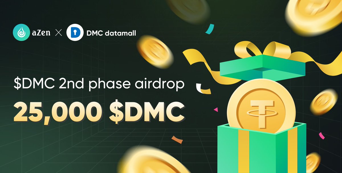🔥Giveaway Alert 🔥 🚀Here comes the 2nd phase of our Airdrop Carnival Month️❗️ A Big month-long event worth💰$100,000💴 co-hosted by @azen_network & @datamallcoin 😍 🕗Time : April 22 ️☺️🥰Thank you guys for your enthusiastic and never miss the last 2 phases !😘 💪Join…