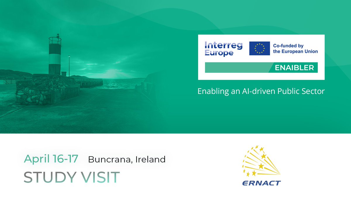 🤩Stay tuned for the 3⃣rd #ENAIBLERproject partners meeting next week hosted by @ERNACT at @theiicom in Donegal 🇮🇪❗️ 2⃣ days of diving into the latest #AI advancements & their impacts, exploring the potential & implications through workshops & discussions in today's landscape.