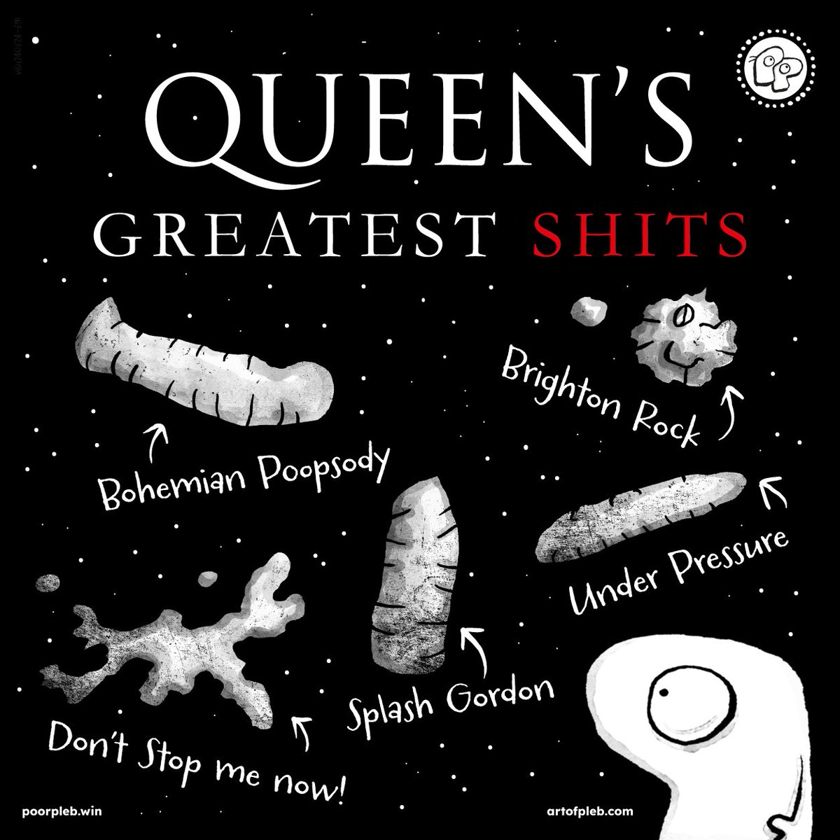 theartofpleb's tweet photo. 🎵 It's Tunesday
🥜 here's a selection of hits
🎸 from the GBOAT

#pp #GreatestOfAllTimes #Queen https://t.co/WIvAG89Y1g