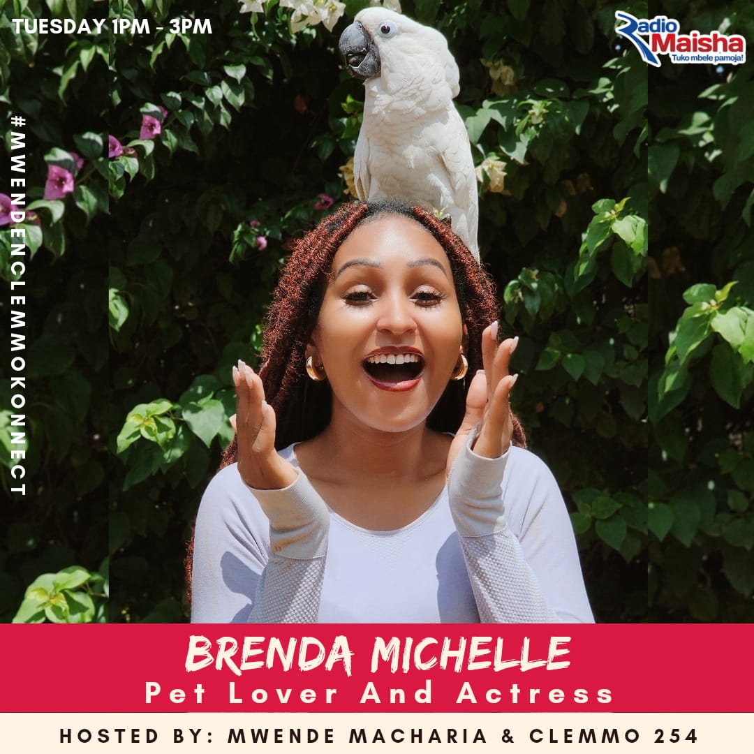 In studio leo tutakua naye Brenda Michelle, a pet lover with over 35 pets and is also an actress. #MwendeNClemmoKonnect #RadioZaidiYaRadio
