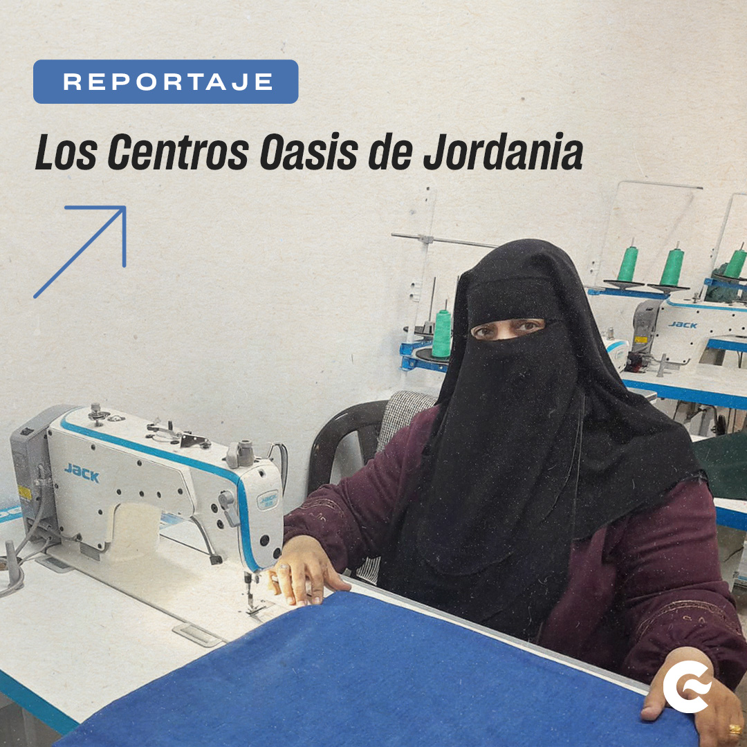 🟣 Los Centros Oasis de Jordania es un programa de @ONUMujeres que ayuda a las mujeres a liberarse de la pobreza y a alcanzar la independencia económica, ofreciéndoles un futuro lleno de posibilidades. #SomosCooperación🇪🇸🇯🇴 👉🏽 bit.ly/3IuGDLa