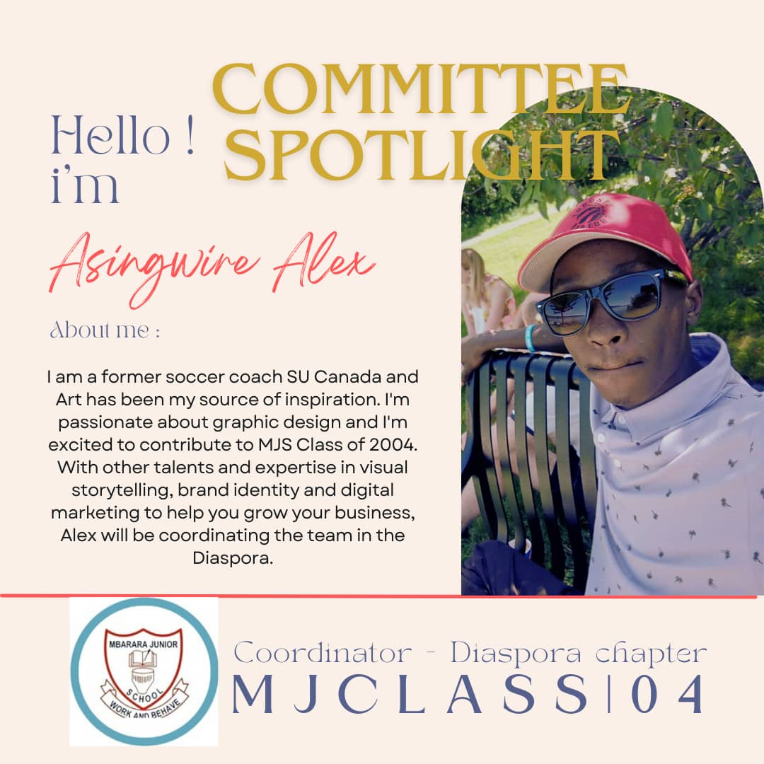 MbararaS12242's tweet photo. #MJSclassof2004 committee spotlight.
Meet the Cordinator if the team in Diaspora https://t.co/oF3eKUMERu