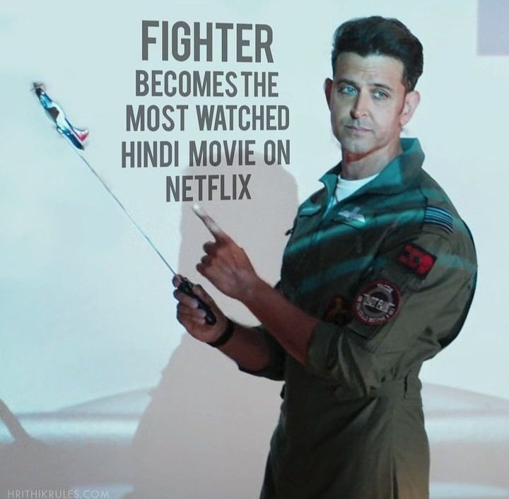 #HrithikRoshan: #Fighter Historical Blockbuster on OTT