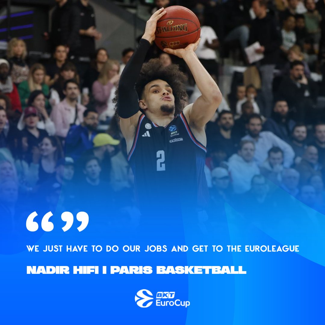 The <a href="/ParisBasketball/">Paris Basketball</a> star @NadirHifi is locked in for that 2024/25 EuroLeague ticket👀

#RoadToGreatness
