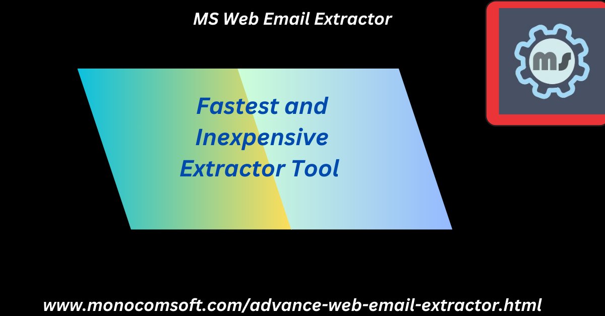 monocomsoft's tweet image. click here to visit
monocomsoft.com/advance-web-em…
#mswebmaileemailextractor 
#webemailextractor 
#monocomsoft 
#visitnow