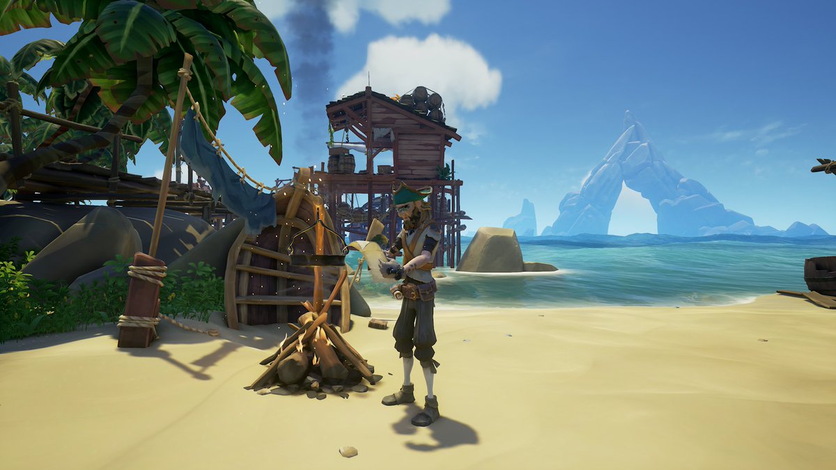 @SeaOfThieves #dailyfirelight ( plunder outpost ) #BeMorePirate