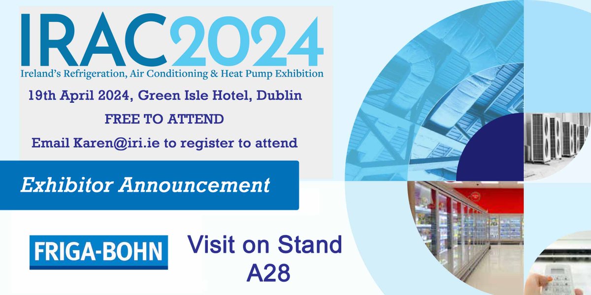IRAC 2024, IRAC 2024, Ireland's Refrigeration, Air tweet media