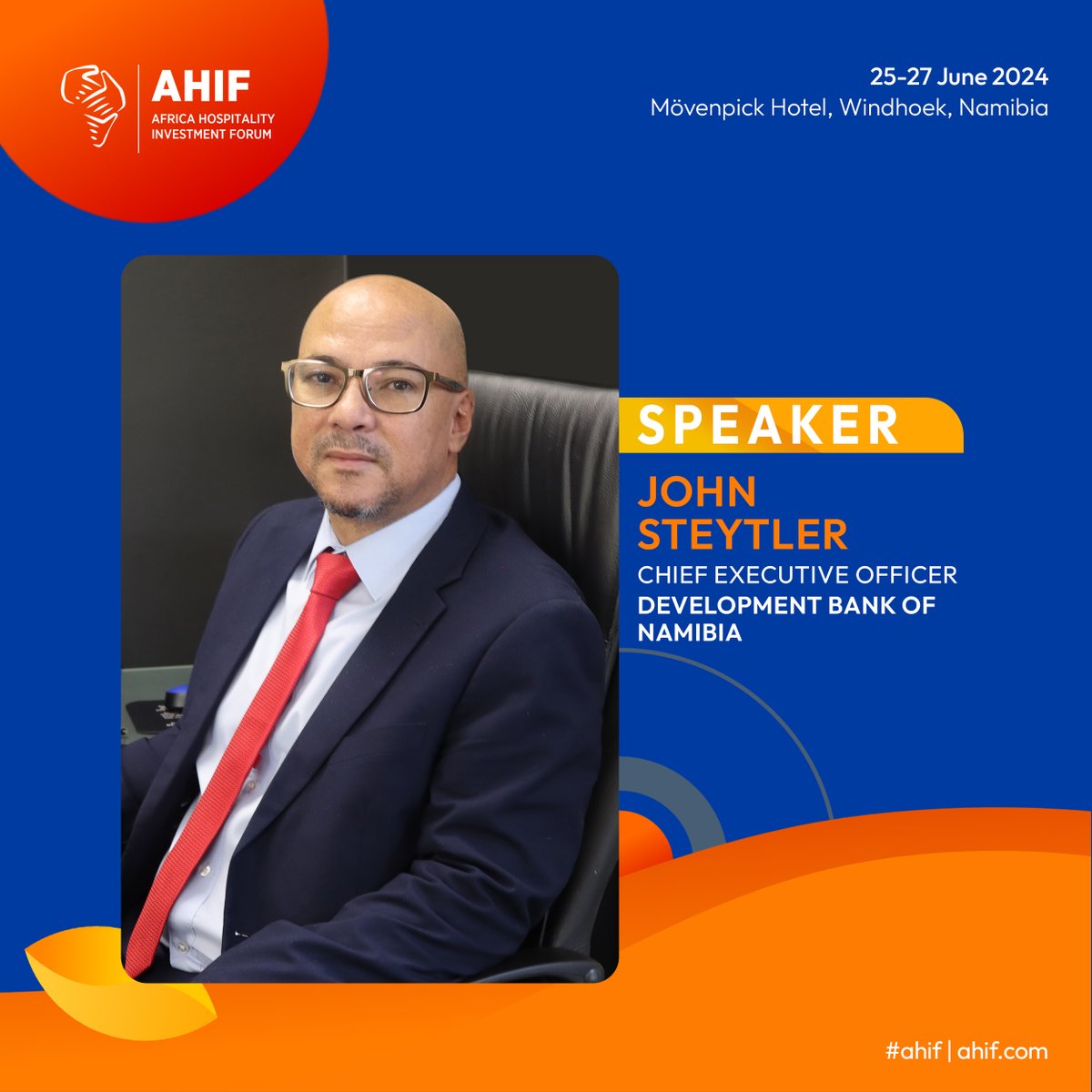 Don't miss Dr. John Steytler, architect of Namibia's economic rise, share his insights at AHIF! Register today to network with C-Level executives from across the hospitality sector! hubs.la/Q02sdnk20