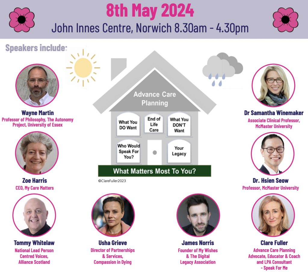 Attend the 'Getting Your House in Order - Advance Care Planning' Conference. 🗓️8th May, 2024 *The conference can be attended face to face or virtually. 😍 🎟️advancecareplanday.org/acp-conference/ #ACPDay2024 #AdvanceCarePlanning #whatmattersmost