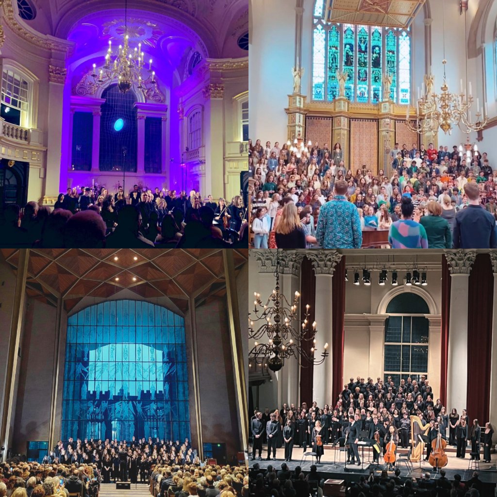 What a fantastically busy few weeks! 4 of our choirs performed 5 concerts across the UK from @smitf_london to @CovCathedral. Congratulations and a massive thank you to all the singers, staff and musicians involved. Can't wait to do it all again this summer 👏