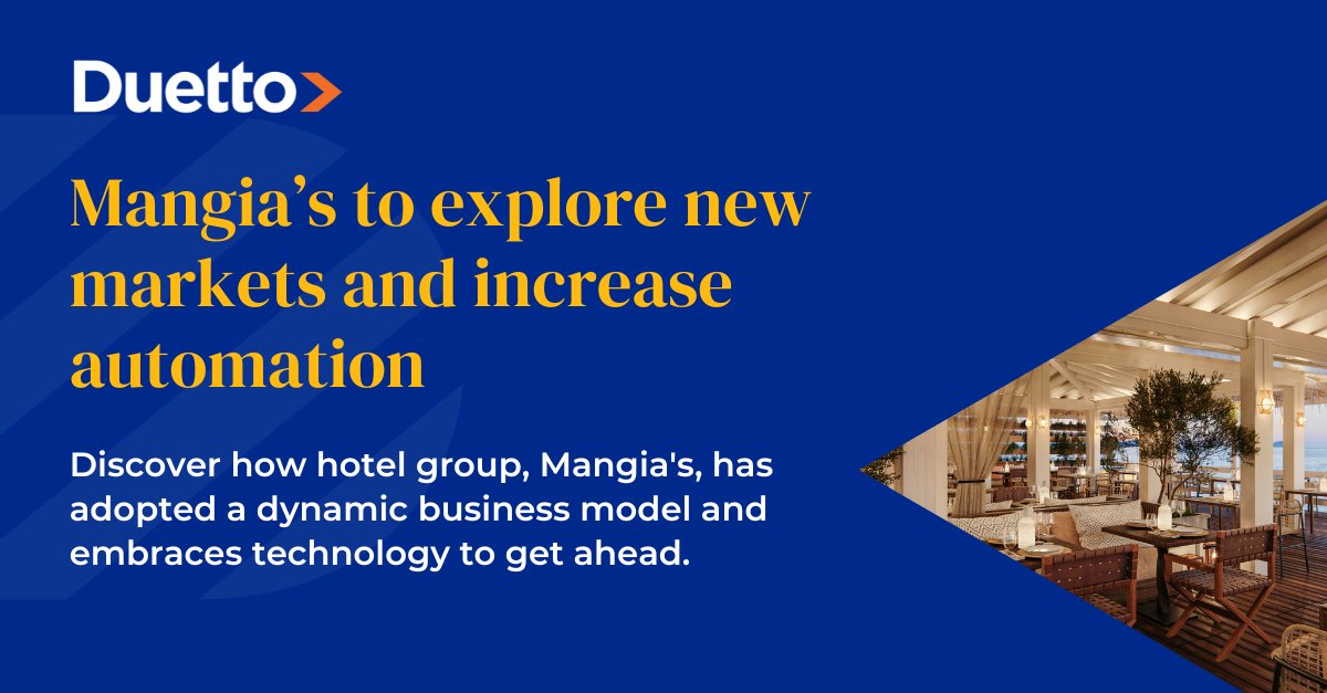 👉 Learn how Nino Tropea, Director of Revenue, Mangia's, and his team are embracing technology to explore new markets and increase group business this year: bit.ly/4cMjl1k

#HotelTrends #HotelRevenue #HotelNews