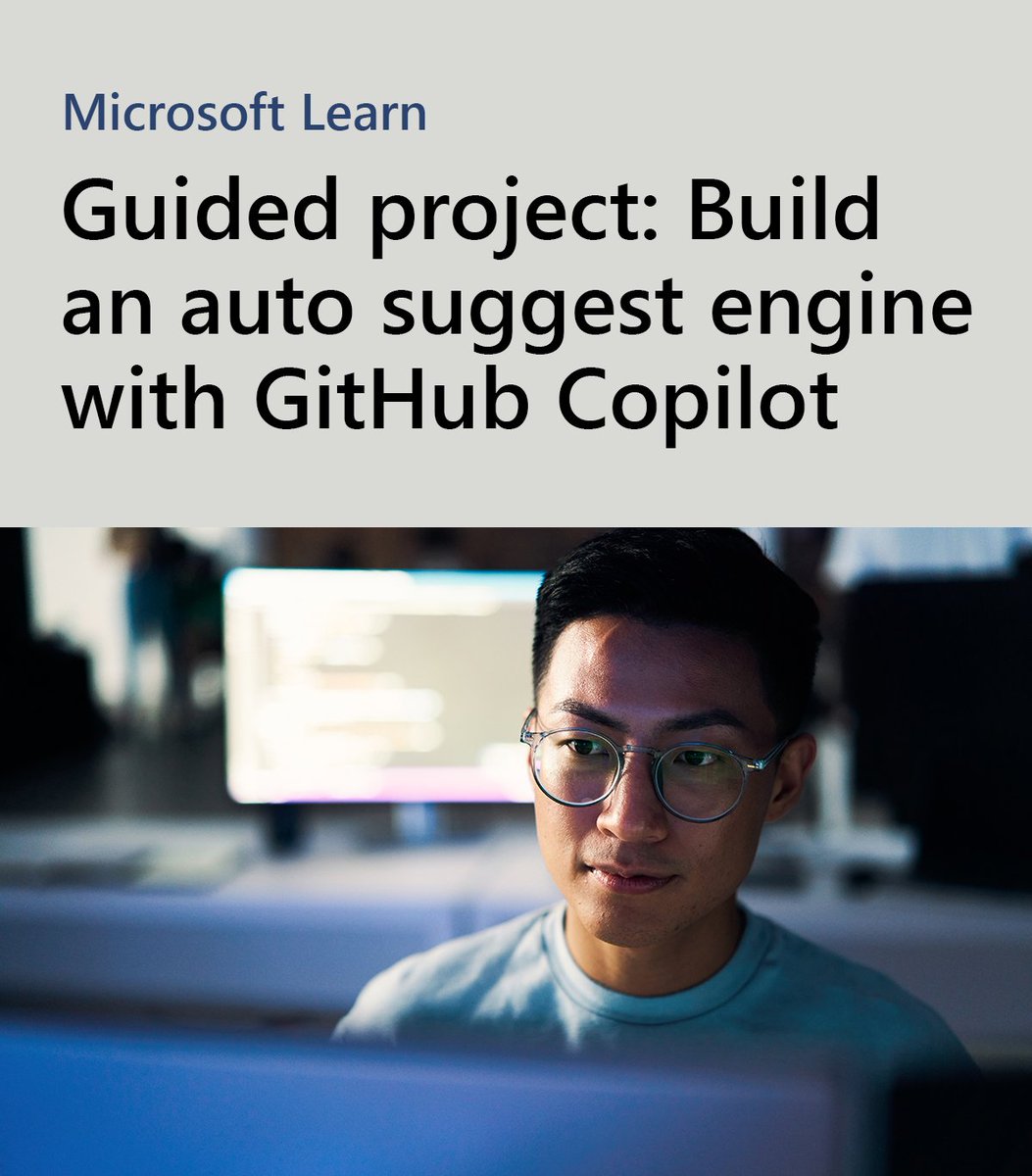 Use @GitHub Copilot to interpret, debug, and extend project code for a Trie data structure that supports autocomplete and spelling suggestions. #GitHub #GitHubCopilot msft.it/6015cNmUX