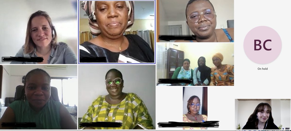 Held another empowering virtual coffee chat w/ women officers👮‍♀️of PCBT Units discussing the opportunities and challenges of being a woman in law enforcement at seaports and airports - this time for Francophone West Africa!🚢✈️ Building bridges and breaking barriers together!