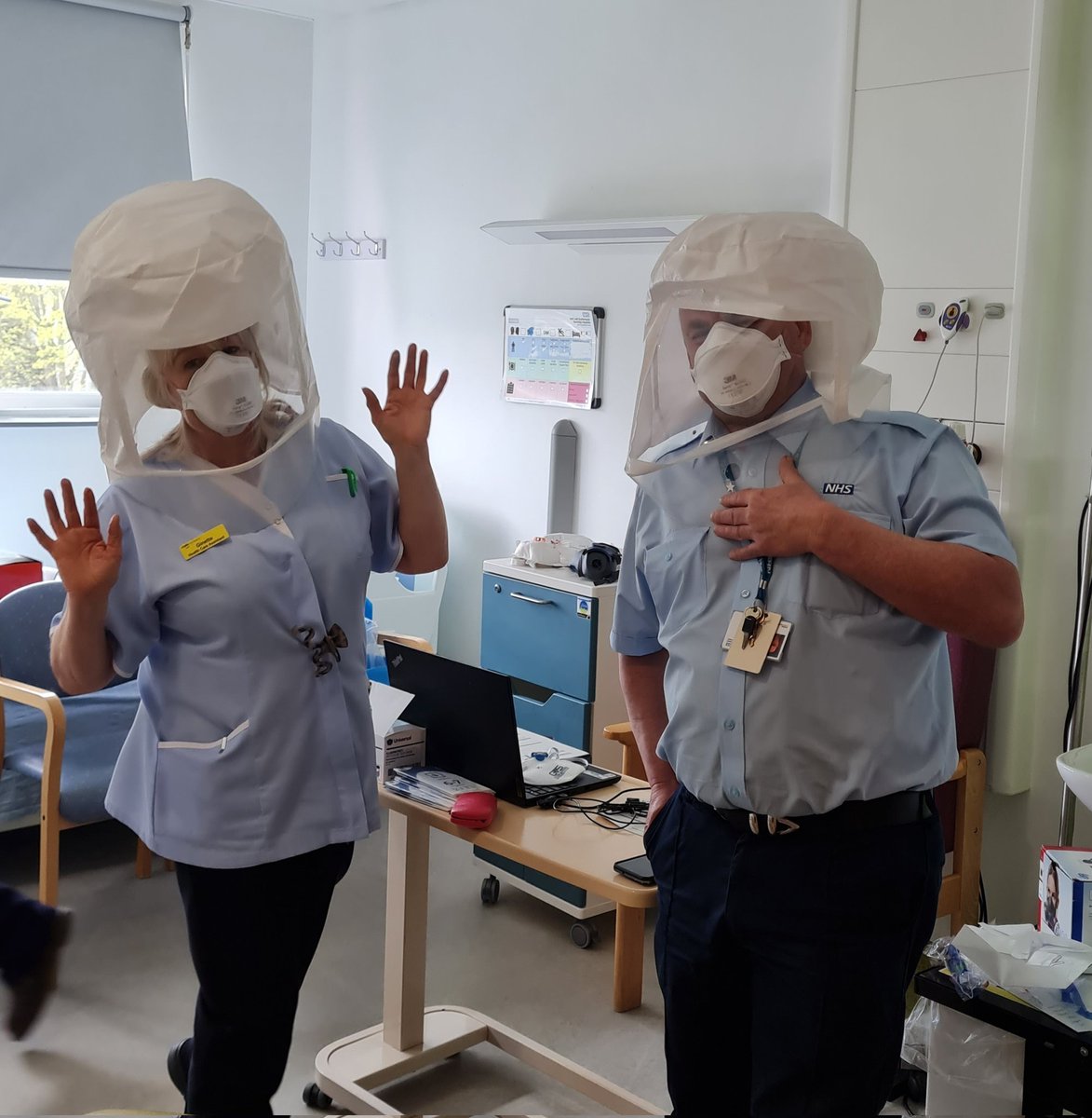 Helena Demir (@demirhelena) on Twitter photo Couple of staff being tested for the mask that'll protect them most. Thank you to Naomi from the Fit Testing team for providing sessions at Selby Hospital so we can continue to provide the right equipment to keep our staff safe #SelbyIPU <a href="/NatashaABradley/">Natasha Bradley</a> <a href="/YSTeachingNHS/">York and Scarborough Teaching Hospitals NHS FT</a> <a href="/ceadunn/">Caroline Dunn</a> Couple of staff being tested for the mask that'll protect them most. Thank you to Naomi from the Fit Testing team for providing sessions at Selby Hospital so we can continue to provide the right equipment to keep our staff safe #SelbyIPU <a href="/NatashaABradley/">Natasha Bradley</a> <a href="/YSTeachingNHS/">York and Scarborough Teaching Hospitals NHS FT</a> <a href="/ceadunn/">Caroline Dunn</a>