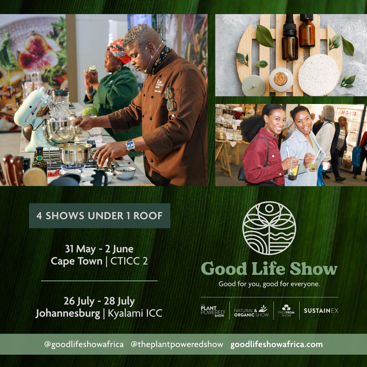 When it comes to The Good Life Show, event producer, Heidi Warricker says: “We are the frontrunners in this event space, and we are extremely excited to once again be bringing an event of this magnitude to the wider audience.'