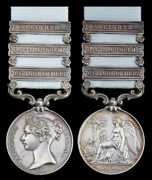 LOST, STOLEN & WANTED Medals (Captain) RICHD TICKELL - ENGRS Army of India (1799-1828) Any information to the whereabouts of the medal please contact: ****STOLEN MEDAL**** email for details: info@Medal-Locator.com