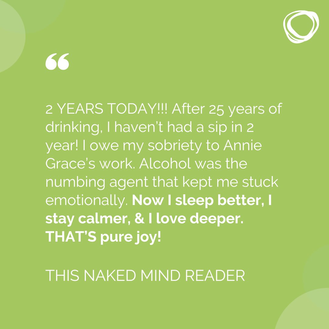 *This*...this is why I do it.

I do it for this.

Hearing that I played a small part in giving someone back their happiness, their joy, their ability to love.

I do it for this.

Thank you for allowing me to share in your victories. I'm honored.