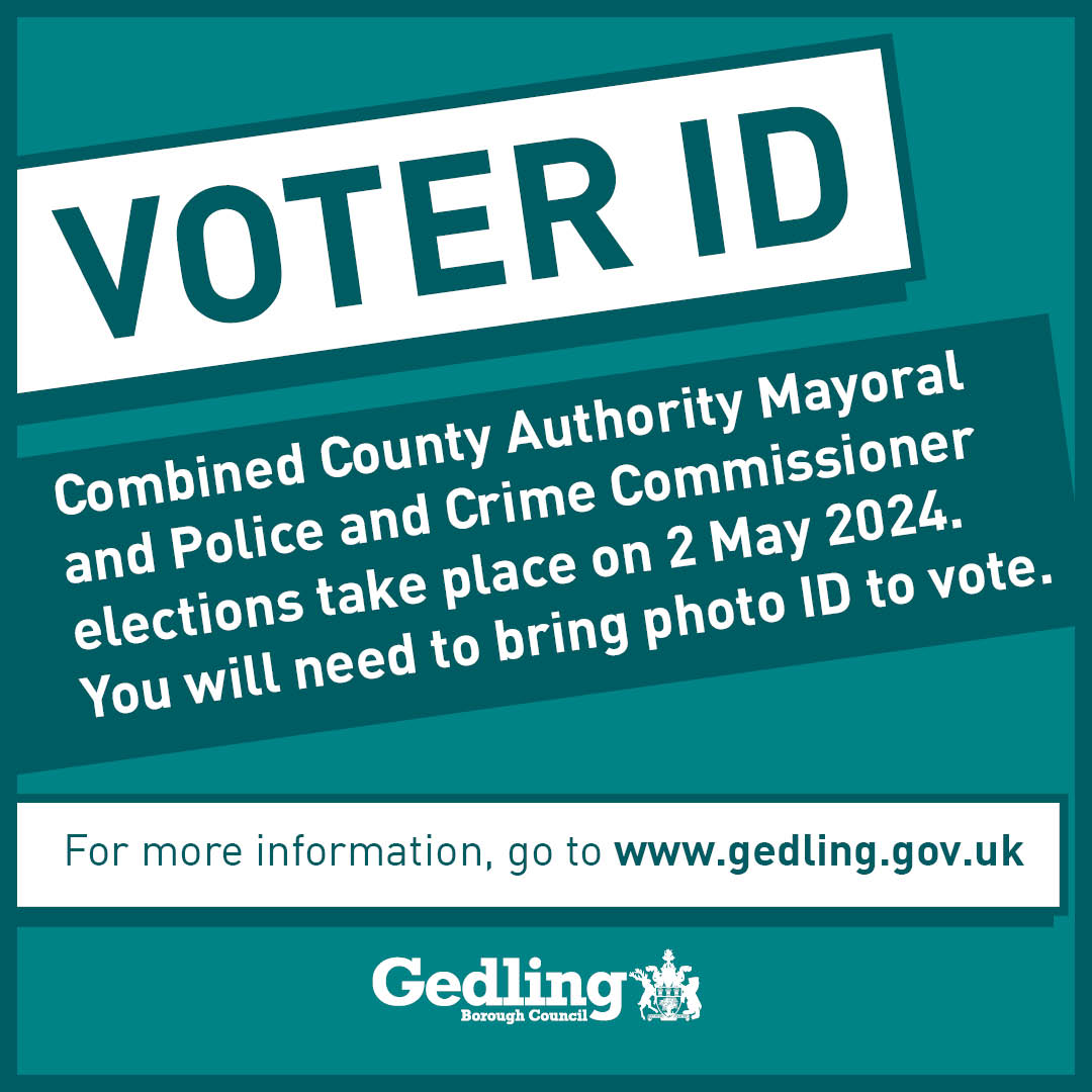 To vote at the upcoming elections in May you will need to bring photo ID. Don't lose your chance to vote, visit orlo.uk/k325m for more information