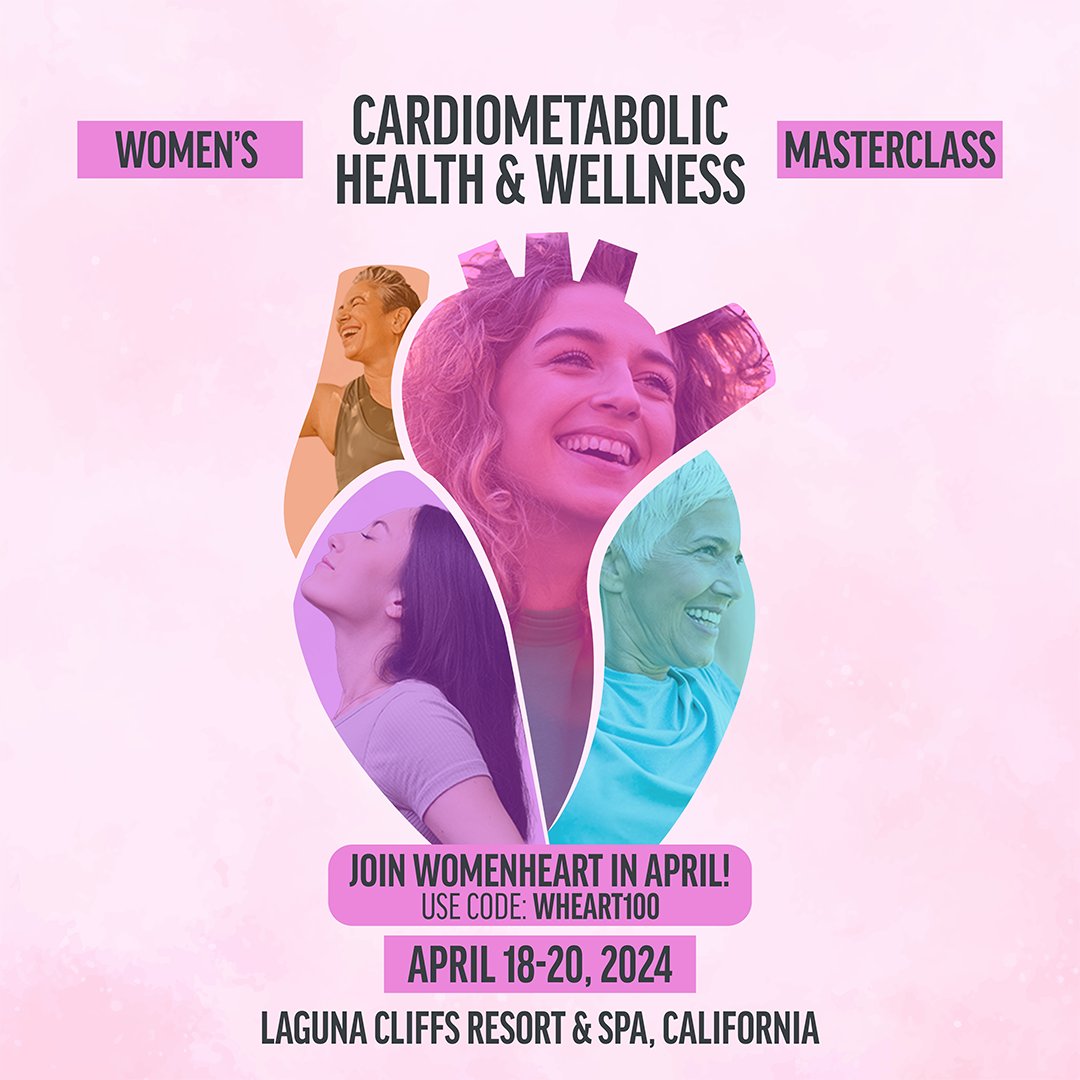 Incredible opportunity to attend the CMHC Women's Cardiometabolic Health & Wellness Masterclass! Learn how to leverage the latest advances to provide personalized, proactive care tailored to your female patients. Discount w/code WHEART100: cmhc.info/43AaxHt #WellnessJourney