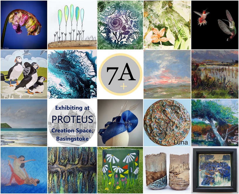 🖌️ 7Artists+ return to Basingstoke with a free art exhibition by 10 local artists and designer makers! Proteus Creation Space Saturday 4 May - Sunday 12 May 10am-5pm Free entry Artists will be on hand to discuss work. Coffee shop and free parking on site. #LoveBasingstoke