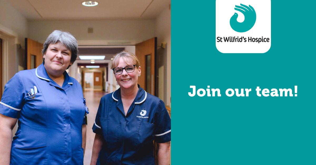 We are currently looking for Healthcare Assistants to join St Wilfrid's Hospice! For more information, visit our website stwh.ciphr-irecruit.com/Applicants/vac…