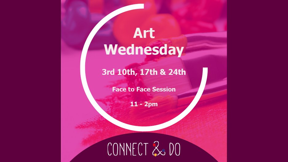 Dive into the world of #Art with the @ConnectandDo team every Wednesday throughout April. certitude.london/events/art-wed… #ForTheLifeYouWant #Certitude