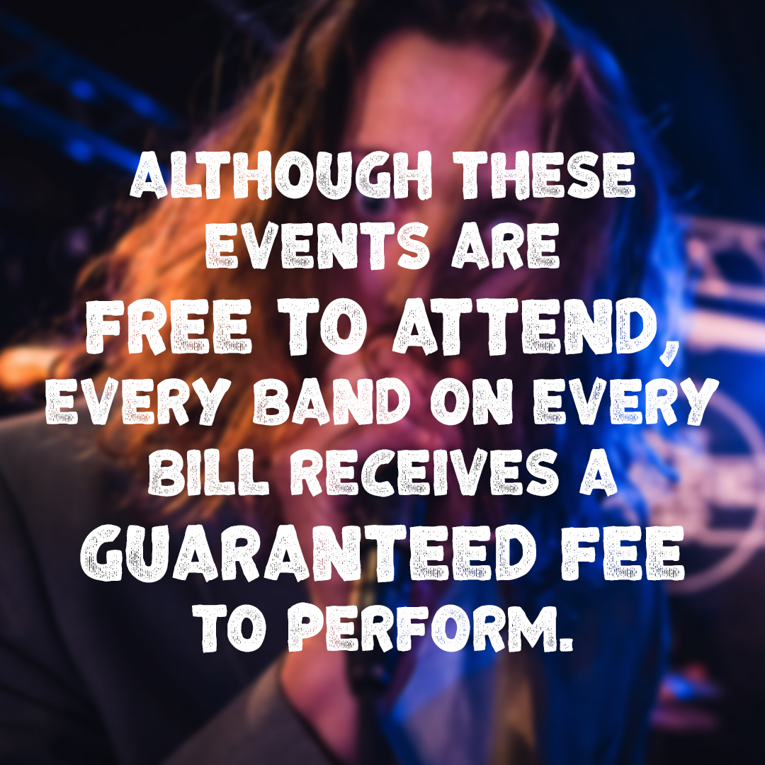 Thread 1/7 Following some feedback we received after our last Free Community Music Festival, there’s something very important we’d like to clarify: Although these events are free to attend, every band receives a guaranteed fee to perform...